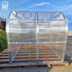 Siltumnīca Klasika Slim, 4 m², 2x2m цена и информация | Теплицы | 220.lv