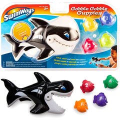 Ūdens rotaļlietu komplekts Orka un zivis SwimWays Gobble Gobble Guppies, 31.5 x 18 x 9 cm, 2+ g. цена и информация | Игрушки для песка, воды, пляжа | 220.lv