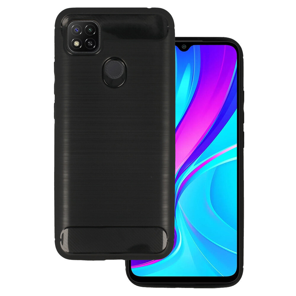 Carbon Xiaomi Redmi 9C cena un informācija | Telefonu vāciņi, maciņi | 220.lv