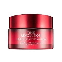 Atjaunojošs sejas krēms Missha Time Revolution Red Algae Revitalizing Cream, 50 ml cena un informācija | Sejas krēmi | 220.lv