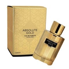 Parfimērijas ūdens Fragrance World Absolute Gold EDP sievietēm/vīriešiem, 100 ml cena un informācija | Sieviešu smaržas | 220.lv