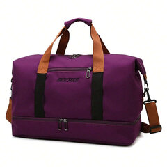 Ceļojuma soma Beichao, 46 x 28 x 25 cm, violeta цена и информация | Чемоданы, дорожные сумки | 220.lv