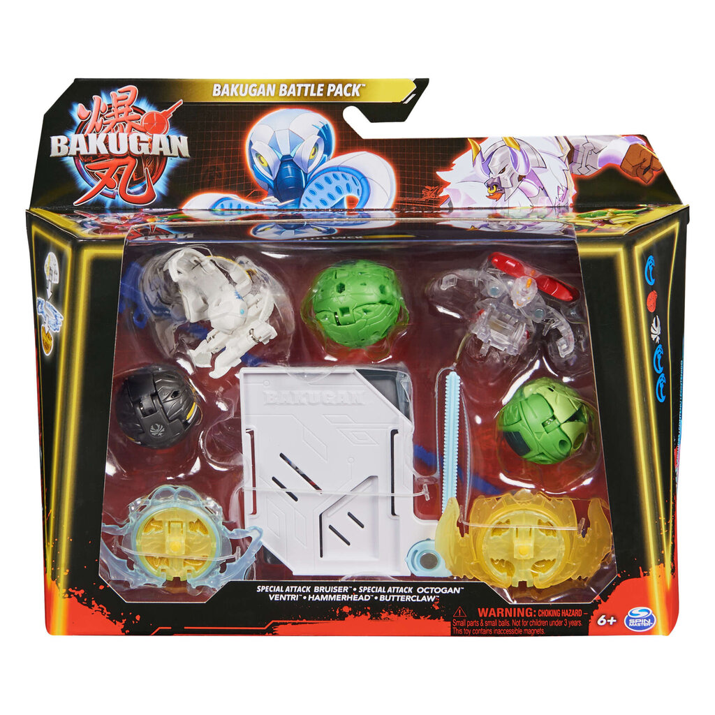 Spēles komplekts Bakugan un Bruiser Octogan cena un informācija | Rotaļlietas zēniem | 220.lv