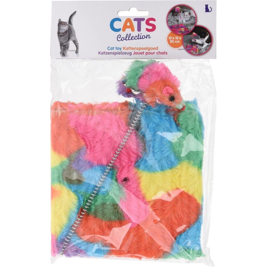 Kaķu rotaļlieta, 15x15x20 цена и информация | Rotaļlietas kaķiem | 220.lv