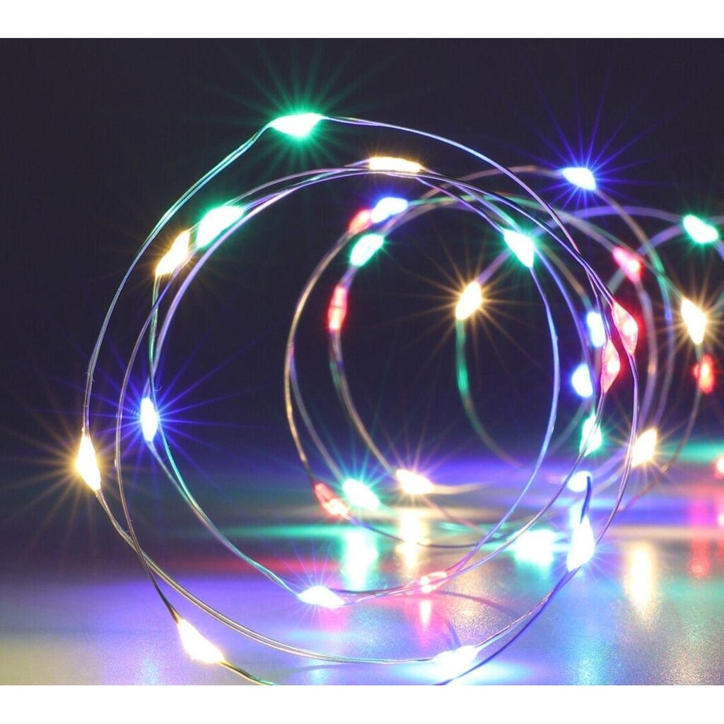 Ziemassvētku apgaismojums, 80 vada pieslēgt āra apgaismojums цена и информация | Ziemassvētku lampiņas, LED virtenes | 220.lv