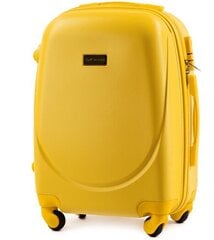 Маленький чемодан Wings K310, XS, желтый цена и информация | Чемоданы, дорожные сумки | 220.lv