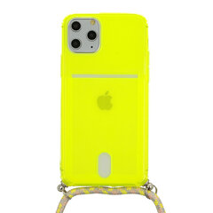 Чехол STRAP Fluo для Iphone 7 Plus/8 Plus Lime цена и информация | Чехлы для телефонов | 220.lv