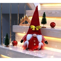 декоративный гном, 40 см цена и информация | Рождественские украшения | 220.lv