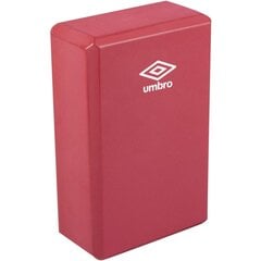 Jogas vingrojumu bloks Umbro, 22.5 x 14.5 x 7.5, rozā cena un informācija | Umbro Sports, tūrisms un atpūta | 220.lv