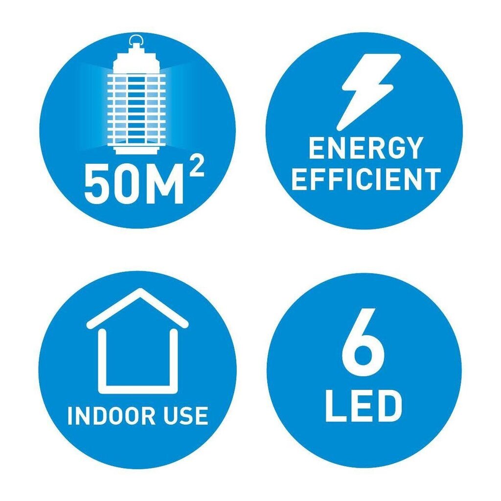 Led insekticīda lampa, 4w 230v cena un informācija | Līdzekļi pret odiem un ērcēm | 220.lv