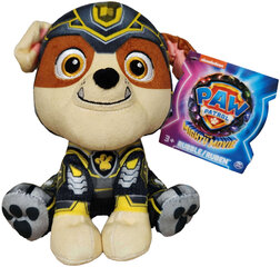 Mīkstā rotaļlieta Ķepu patruļa(Paw Patrol) Movie 2, Rubble, 17 cm cena un informācija | Mīkstās (plīša) rotaļlietas | 220.lv