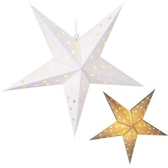 декоративная бумажная звезда цена и информация | Рождественские украшения | 220.lv