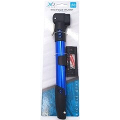 Velosipēdu rokas pumpis XQ Max Bicycle Pump, zils cena un informācija | Velo pumpji | 220.lv