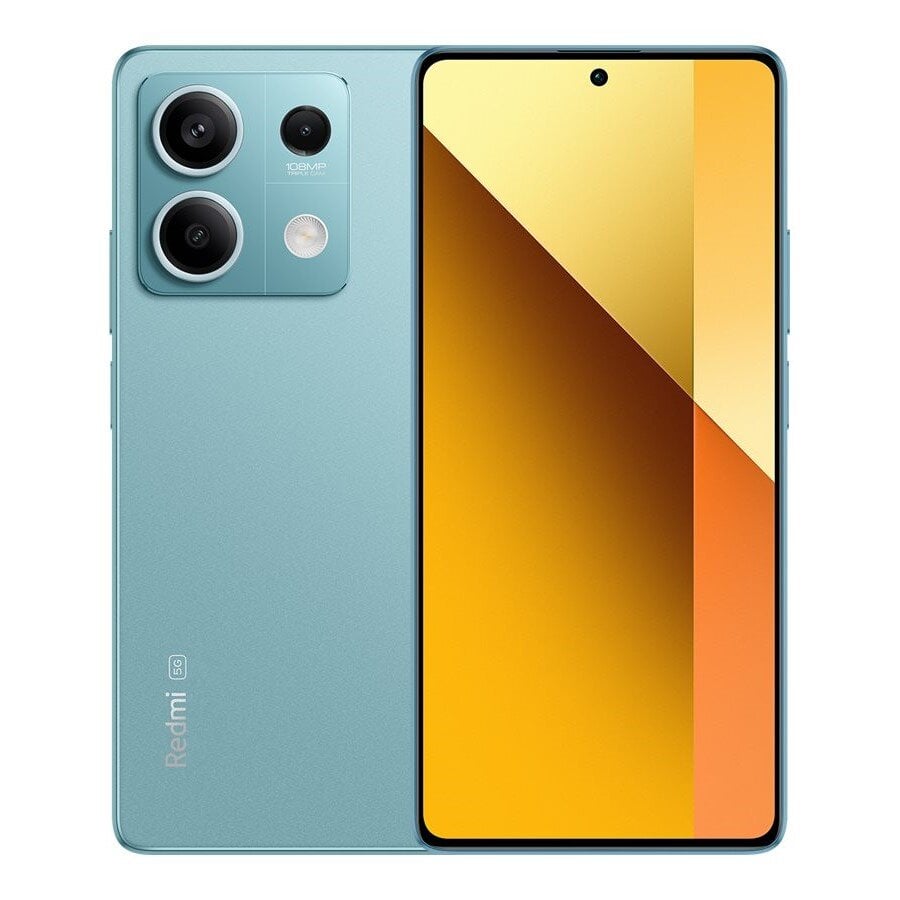 Xiaomi Redmi Note 13 5G 6/128GB Ocean Teal cena un informācija | Mobilie telefoni | 220.lv