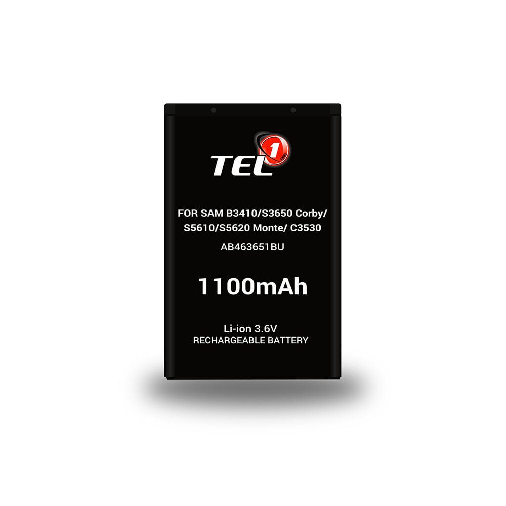 Tel1 Samsung B3410/S3650 Corby/S5610/S5620 Monte/C3530 (AB463651BU) 1100mAh litija jonu akumulatori цена и информация | Akumulatori mobilajiem telefoniem | 220.lv