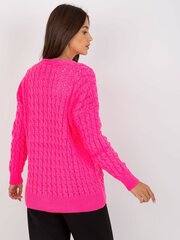 Džemperis sievietēm Rue Paris, rozā cena un informācija | Sieviešu džemperi | 220.lv