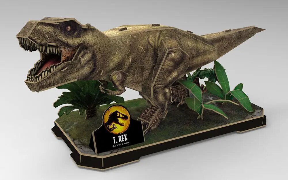 3D Puzle Jurassic World Dominion T. Rex cena un informācija | Puzles, 3D puzles | 220.lv