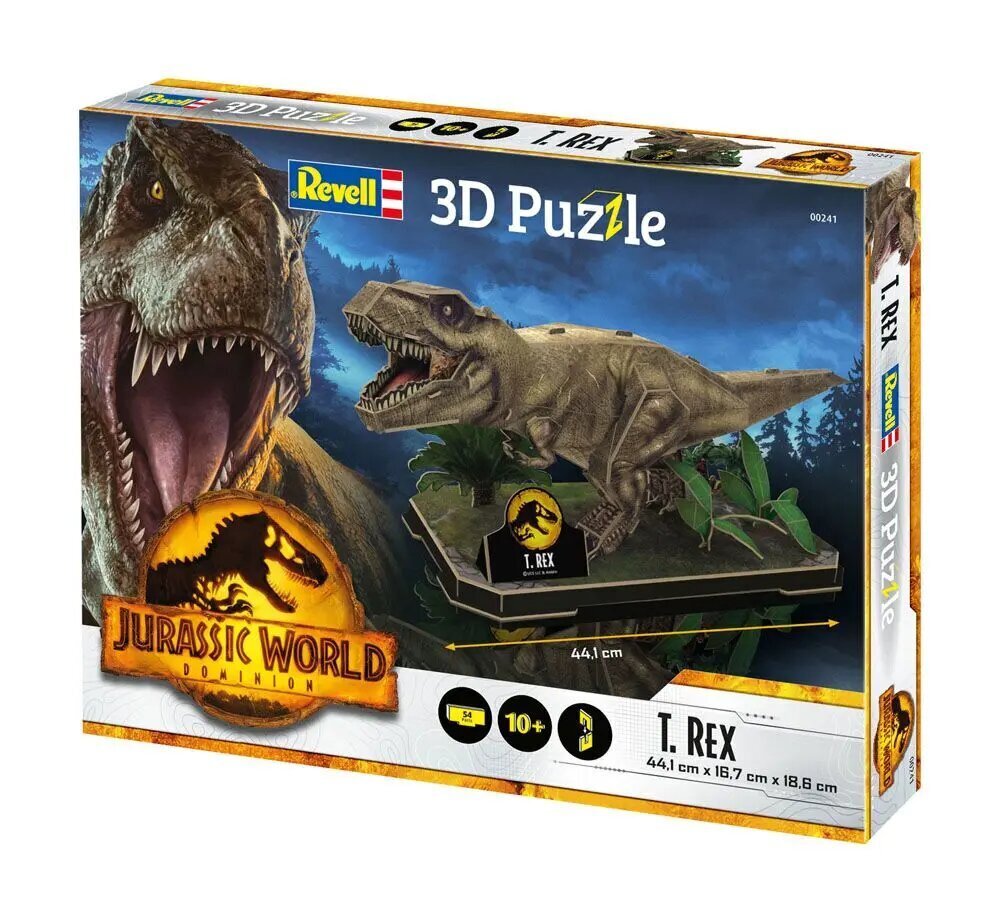 3D Puzle Jurassic World Dominion T. Rex cena un informācija | Puzles, 3D puzles | 220.lv