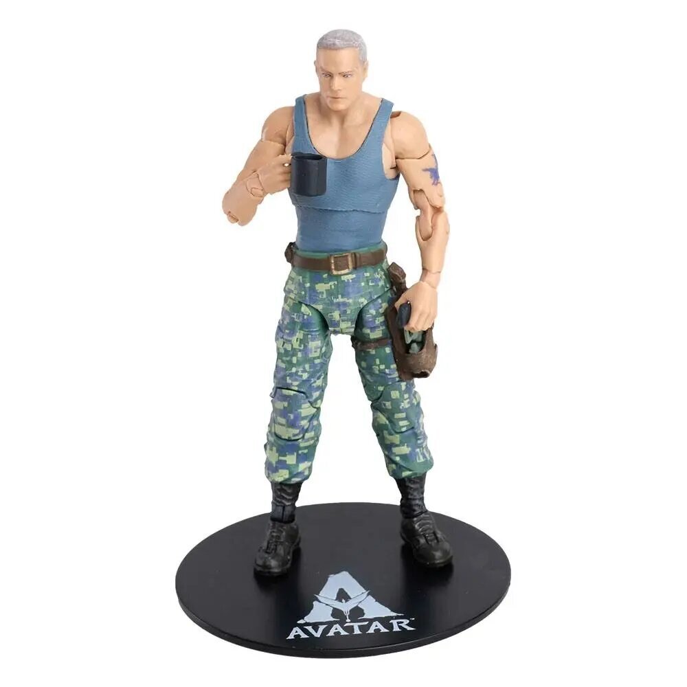 Figūra Avatar Colonel Miles Quaritch, 18 cm cena un informācija | Datorspēļu suvenīri | 220.lv