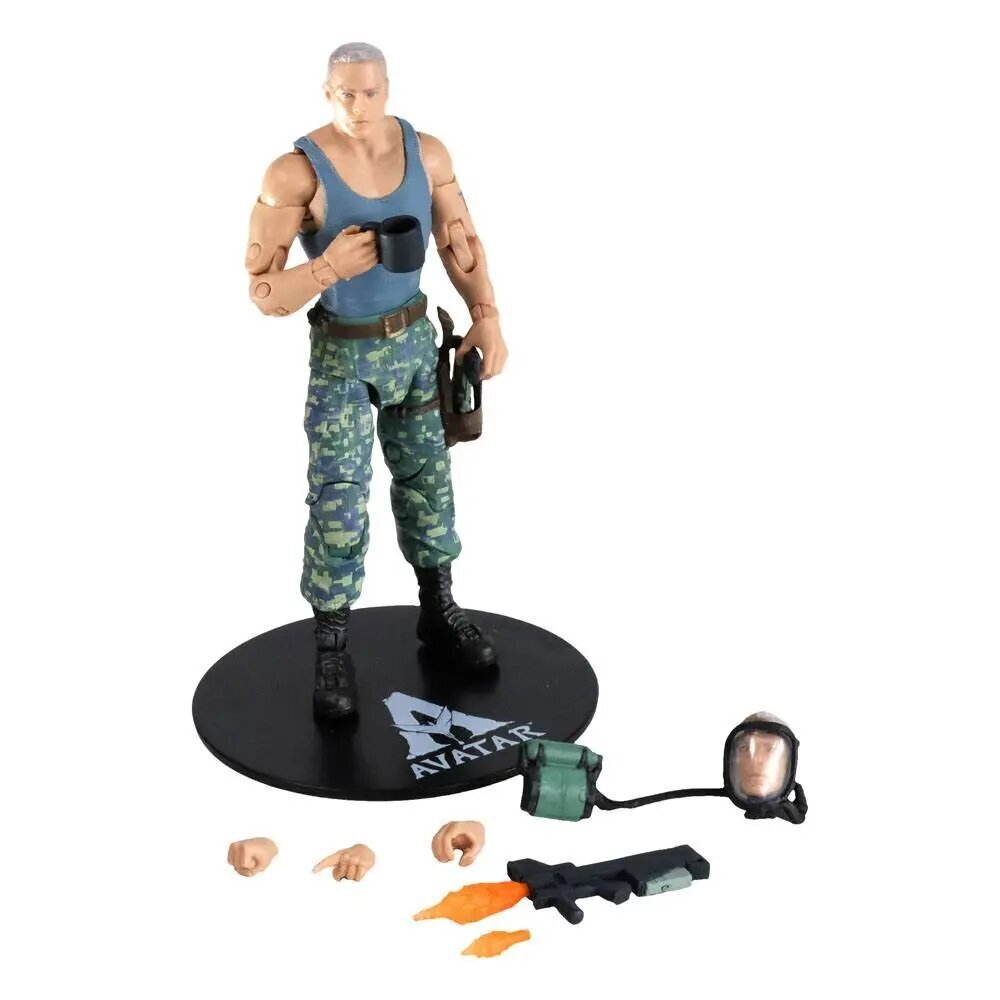 Figūra Avatar Colonel Miles Quaritch, 18 cm cena un informācija | Datorspēļu suvenīri | 220.lv