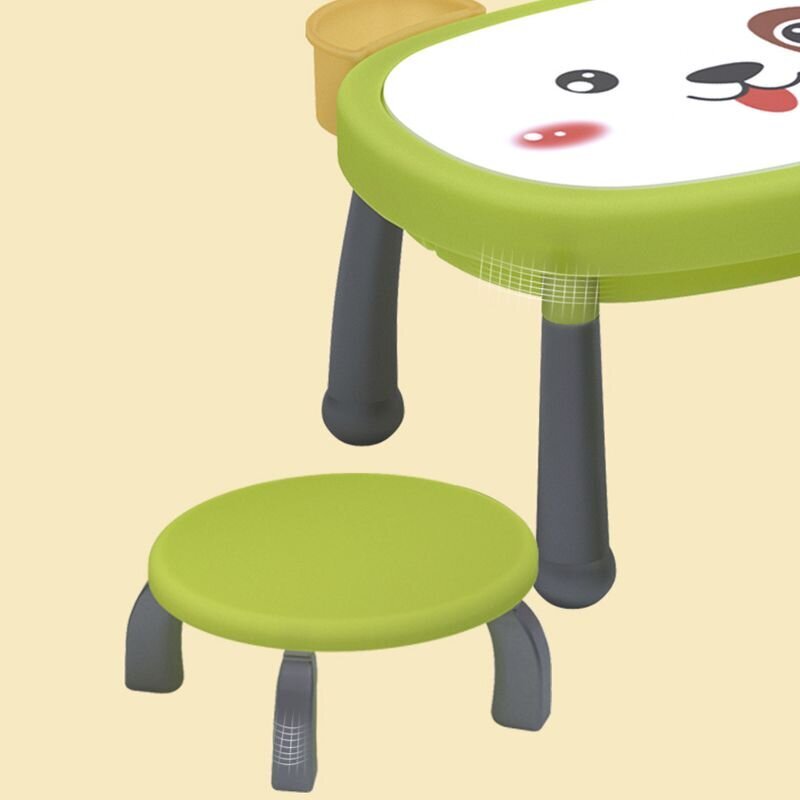 Daudzfunkcionāls bloku galds ar krēslu + 83 gab. цена и информация | Bērnu krēsliņi un bērnu galdiņi | 220.lv