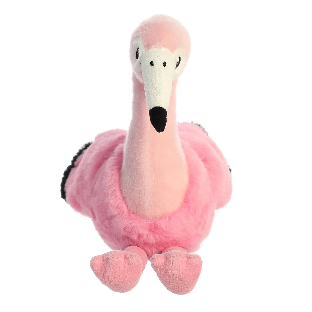 Plīša rotaļlieta Aurora Eco Nation Flamingo, 24 cm cena un informācija | Mīkstās (plīša) rotaļlietas | 220.lv