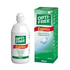 Раствор Для Контактных Линз OPTI-FREE Express 355ml 1 x Бутылка цена и информация | Растворы для контактных линз | 220.lv