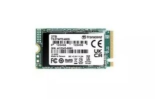 Диск TRANSCEND MTS425S 1TB SSD M.2 2242, SATA III 6Gb/s (3D TLC), 550MB/s R, 500MB/s W цена и информация | Внутренние жёсткие диски (HDD, SSD, Hybrid) | 220.lv