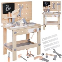 Игрушечная деревянная мастерская с фурнитурой цена и информация | Игрушки для мальчиков | 220.lv