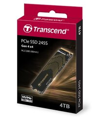 Transcend MTE245S (TS4TMTE245S) цена и информация | Внутренние жёсткие диски (HDD, SSD, Hybrid) | 220.lv