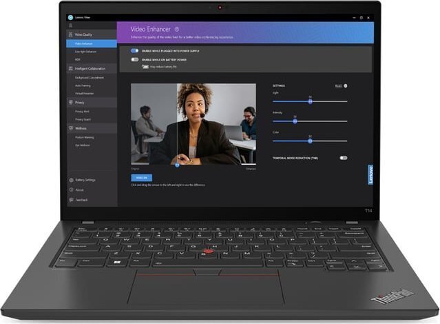 Lenovo ThinkPad T14 Gen 4 (21HD0053PB) cena un informācija | Portatīvie datori | 220.lv