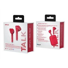 Defunc True Talk Earbuds D4313 Red цена и информация | Наушники | 220.lv