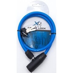 кольцо для велосипедного замка, 0,4x65 см, синее цена и информация | Замки для велосипеда | 220.lv
