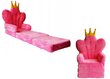 Saliekams bērnu krēsls, rozā цена и информация | Sēžammaisi, klubkrēsli, pufi bērniem | 220.lv