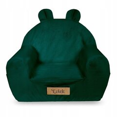 Bērnu krēsls Flumi, zaļš cena un informācija | Sēžammaisi, klubkrēsli, pufi bērniem | 220.lv