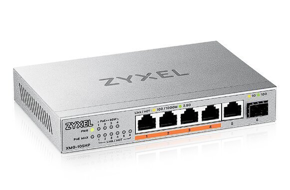 ZyXEL XMG-105HP-EU0101F цена и информация | Komutatori (Switch) | 220.lv