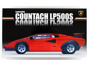 Konstruktors Fujimi - Lamborghini Countach LP500S, 1/24, 12656 cena un informācija | Konstruktori | 220.lv