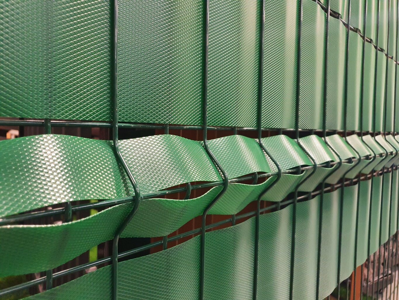 Žoga lente Bauswern Rombs, 20.4 x 0.047 m (630 g/m²), zaļa cena un informācija | Žogi un piederumi | 220.lv