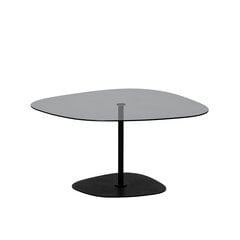 Кофейный столик Asir, 85х40х67 см, темно-серый/черный цена и информация | Журнальные столики | 220.lv
