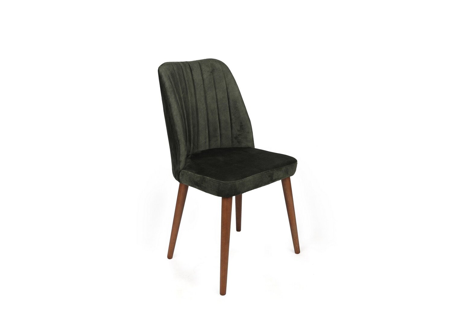Krēslu komplekts 2 daļas, Asir, zaļš/brūns cena un informācija | Virtuves un ēdamistabas krēsli | 220.lv