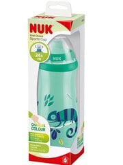 Dzeramā pudele Nuk Sports Chameleon, 24 mēn+, 450 ml cena un informācija | Bērnu pudelītes un to aksesuāri | 220.lv