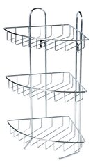 Полочка для ванны Tetra 260 3 яруса цена и информация | Аксессуары для ванной комнаты | 220.lv