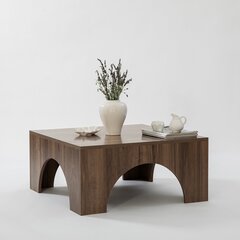 Кофейный столик Asir, 37х50 см, коричневый цена и информация | Журнальные столики | 220.lv
