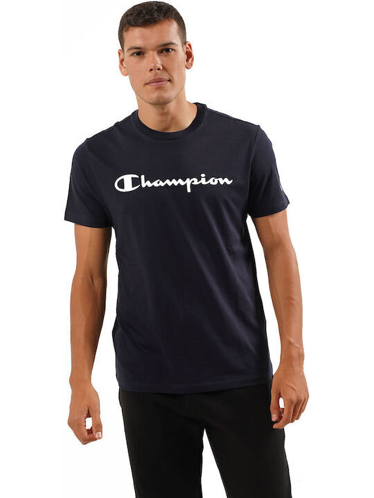 T-krekls vīriešiem Champion 214747-BS501, melns цена и информация | Vīriešu T-krekli | 220.lv
