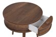 Sānu galds, Asir, 50x60x50 cm, brūns cena un informācija | Žurnālgaldiņi | 220.lv