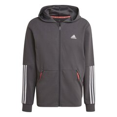 Jaka vīriešiem Adidas Motion FZ Hood, pelēka цена и информация | Мужские толстовки | 220.lv