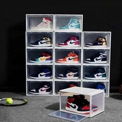 Коробка для обуви, 3шт, черная цена и информация | Мешки для одежды, вешалки | 220.lv