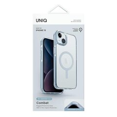 UNIQ etui Combat iPhone 15 | 14 | 13 6.1" Maglick Charging różowy|baby pink цена и информация | Чехлы для телефонов | 220.lv