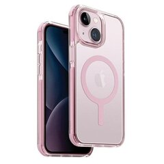 UNIQ etui Combat iPhone 15 | 14 | 13 6.1" Maglick Charging różowy|baby pink цена и информация | Чехлы для телефонов | 220.lv