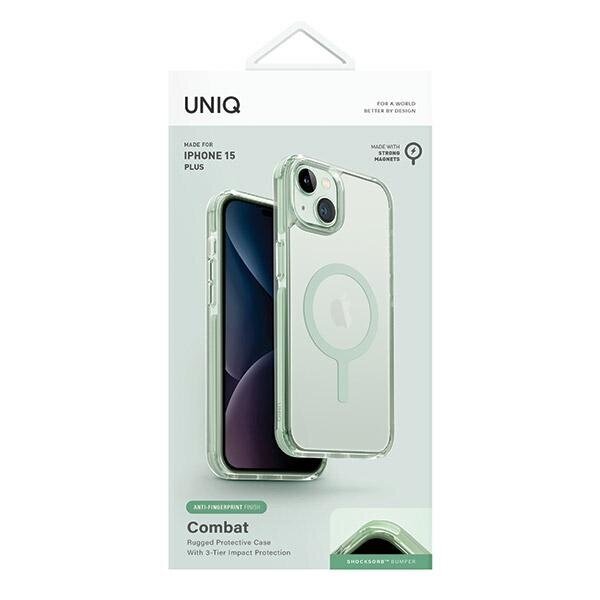 Uniq Etui Combat iPhone 15 Plus/14 Plus цена и информация | Telefonu vāciņi, maciņi | 220.lv